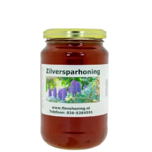 450 gram zilversparhoning online te koop van Imkerij Flevohoning