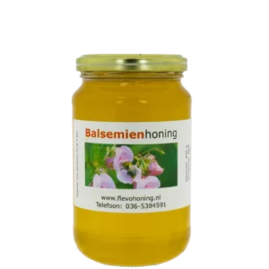450 gram balsemienhoning online te koop van Imkerij Flevohoning