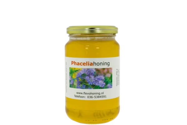 450 gram phaceliahoning online te koop van Imkerij Flevohoning