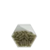 Achterkant Propolis capsules vegetarisch van Imkerij Flevohoning