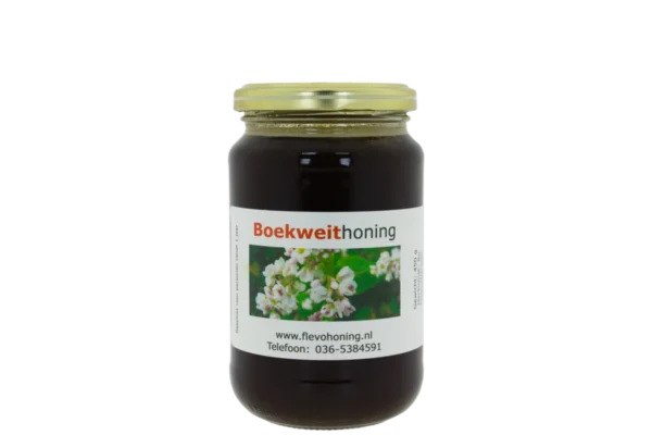 450 gram boekweithoning online te koop van Imkerij Flevohoning